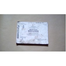 MOTOR CYCLE GENERAL PURPOSE HARLEY DAVIDSON OPERATING INFORMATION